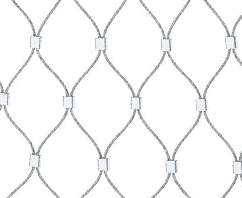 Stainless steel rope net