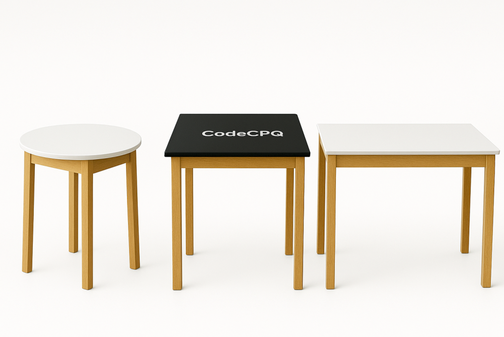 Table, made to measure - (for testing)