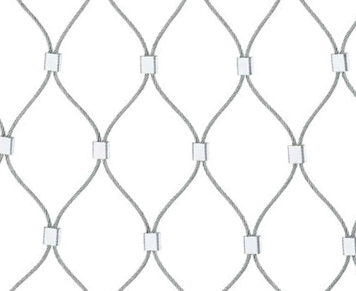 Stainless steel rope net