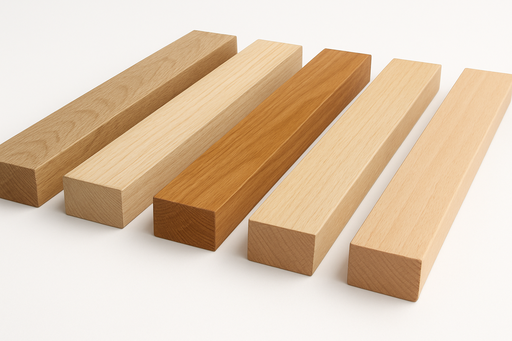 Bois équarri 200 mm x 3 000 mm, épaisseur 25 – 40 mm